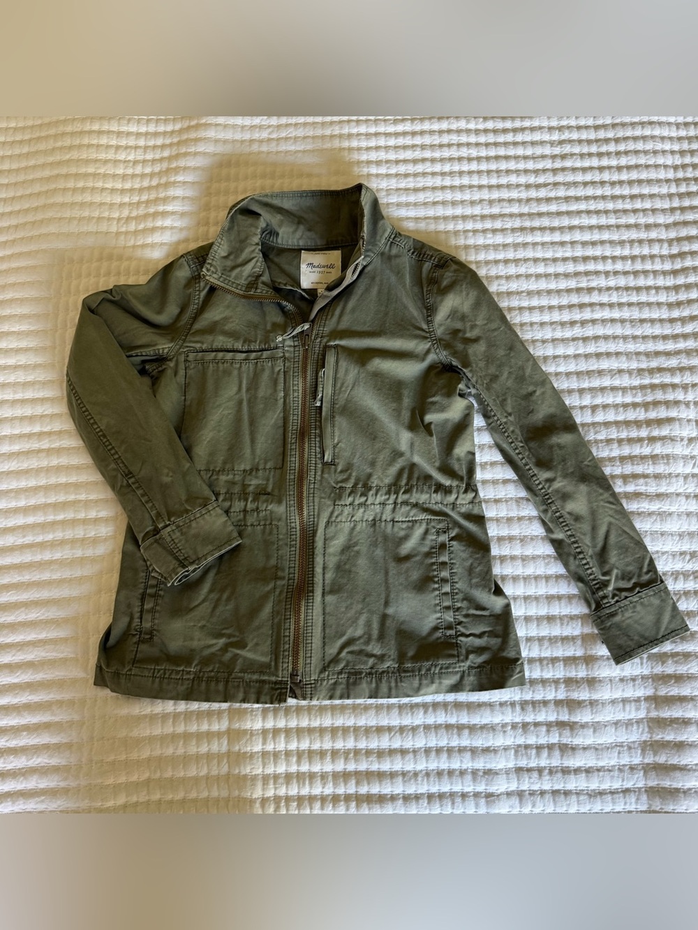 Madewell Olive Green Military Field Jacket